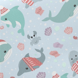 Undersea Creatures Celebrate C Twill
