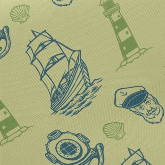 Old Captain Lighthouse Diving Twill