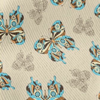Mysterious Color Butterfly Standard Corduroy