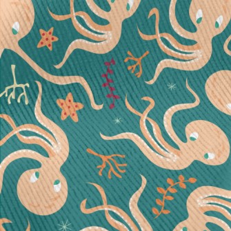 Big-eyed Octopus Standard Corduroy