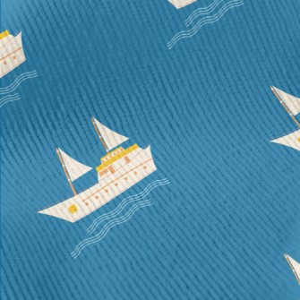 Luxury Sailing Ship Standard Corduroy