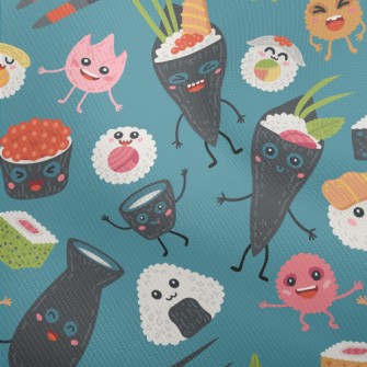 Funny Japanese Sushi Dobby