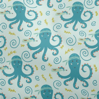 Octopus Holding A Message In A Dobby