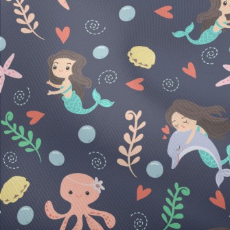 Playful Mermaid Octopus Dobby