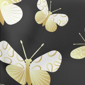 Mysterious Pattern Butterfly Stretch Ponte