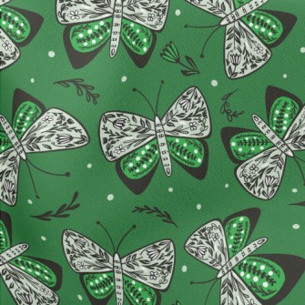 Creative Carved Butterfly Stretch Ponte