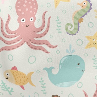 Colorful Underwater Creatures Stretch Ponte