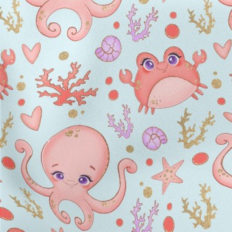 Big Eyed Crab Octopus Stretch Ponte