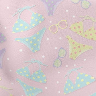Polka Dot Bikini Sunglasses Stretch Ponte