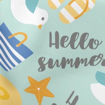 Summer Beach Gear Stretch Ponte