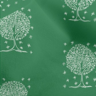 Fairy Tale Forest Tree Micro Fleece