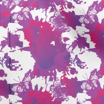Gloomy Flower Skull Micro Fleece