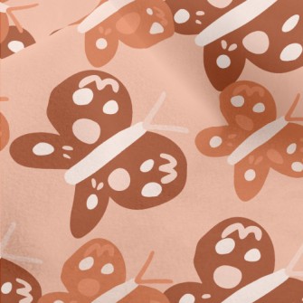 Group Of Cute Butterflies Micro Fleece