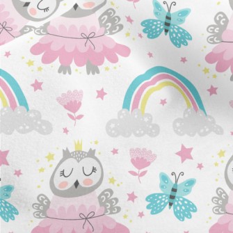 Owl Princess Micro Fleece