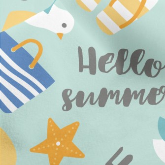 Summer Beach Gear Micro Fleece