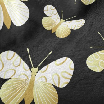 Mysterious Pattern Butterfly Minky