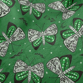 Creative Carved Butterfly Minky