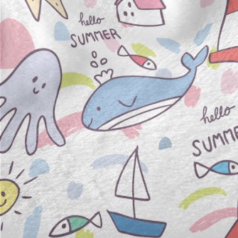 Lighthouse Whale Octopus Minky