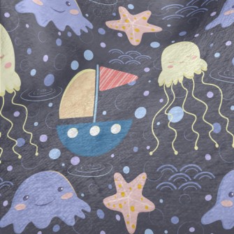 Fantasy Underwater World Minky