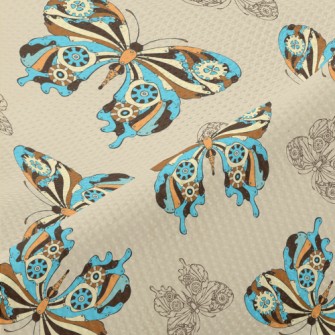 Mysterious Color Butterfly Piqué