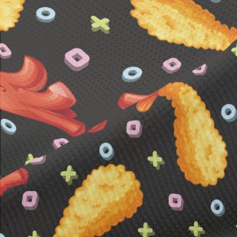 Fried Shrimp And Octopus Hot D Piqué