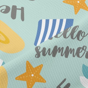 Summer Beach Gear Piqué