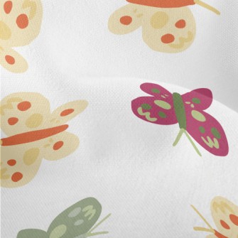 Childlike Style Butterfly Lightweight Performance Linen