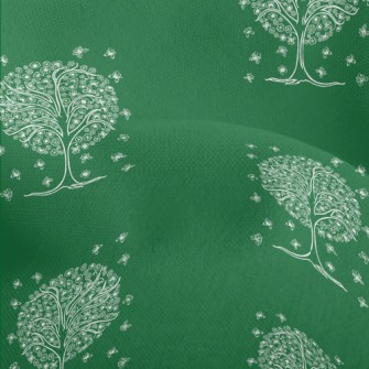 Fairy Tale Forest Tree Lightweight Performance Linen