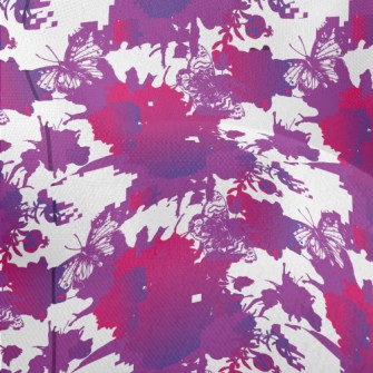 Gloomy Flower Skull Lightweight Performance Linen