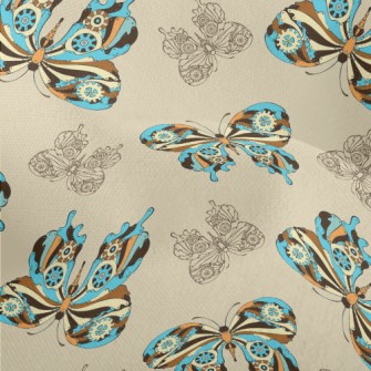 Mysterious Color Butterfly Lightweight Performance Linen