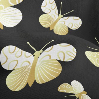 Mysterious Pattern Butterfly Lightweight Performance Linen