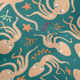 Big-eyed Octopus Lightweight Performance Linen