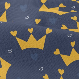 Heart Decorated Crown Modern Jersey
