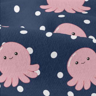 Super Cute Little Octopus Modern Jersey