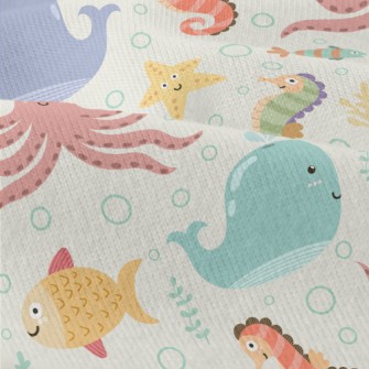 Colorful Underwater Creatures Modern Jersey