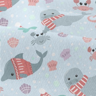 Undersea Creatures Celebrate C Modern Jersey