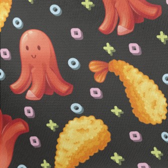 Fried Shrimp And Octopus Hot D Pongee