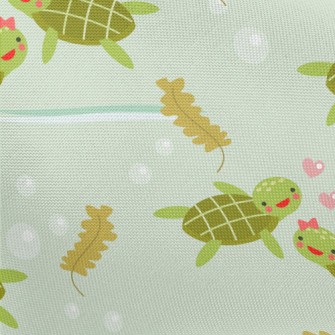Cute Turtle Couple Pongee