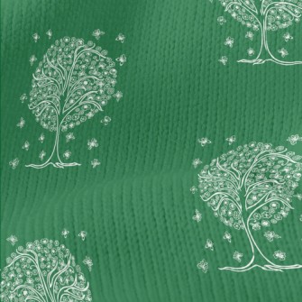Fairy Tale Forest Tree Stretch Jersey
