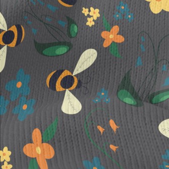 Honey Bees Stretch Jersey