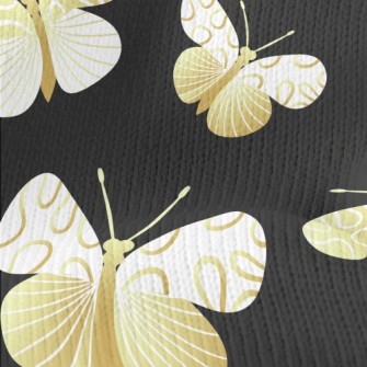 Mysterious Pattern Butterfly Stretch Jersey