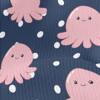 Super Cute Little Octopus Stretch Jersey