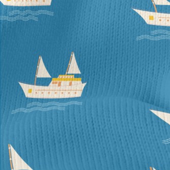 Luxury Sailing Ship Stretch Jersey