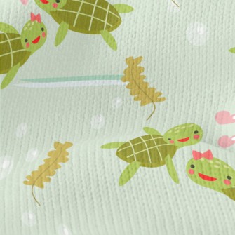Cute Turtle Couple Stretch Jersey