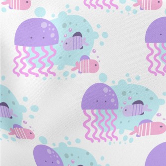 Dumb Jellyfish Lightweight Cotton Poplin