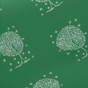 Fairy Tale Forest Tree Midweight Cotton Poplin