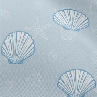 Elegant Shell Starfish Chiffon