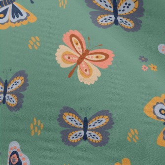 Butterflies Flying Everywhere Chiffon