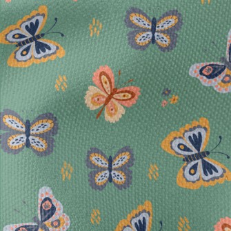 Butterflies Flying Everywhere Waterproof Canvas