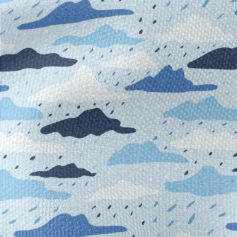 Clouds And Rainy Day Waterproof Canvas